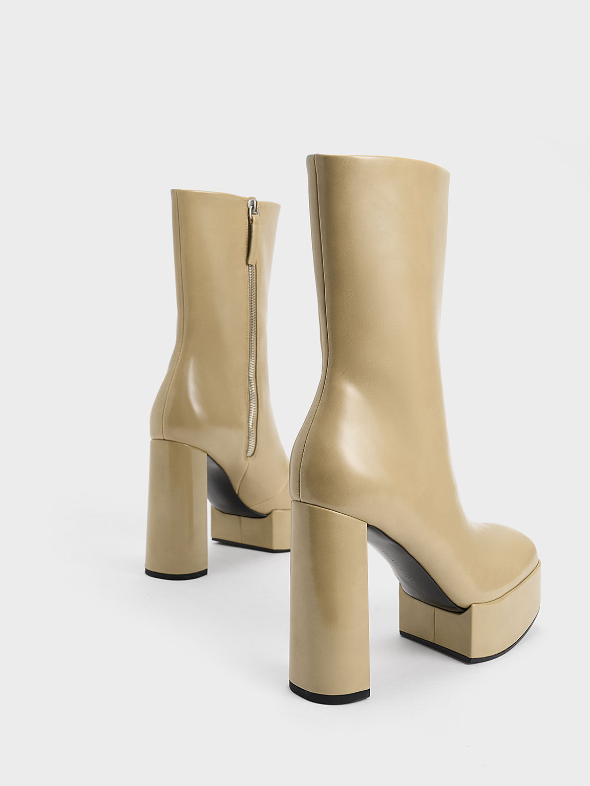 Corinth Blade Heel Boots, Taupe, hi-res