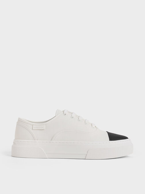 Joshi Two-Tone Sneakers, White, hi-res