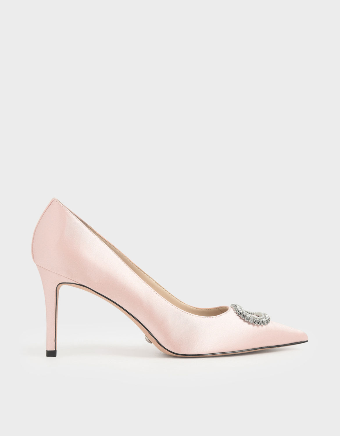 embellished pink heels