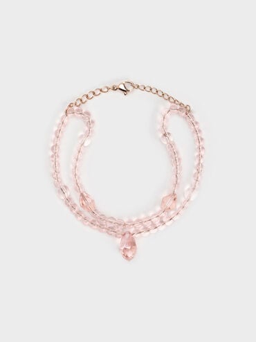 Bracelet à perles multiples Luxem, Or Rose, hi-res
