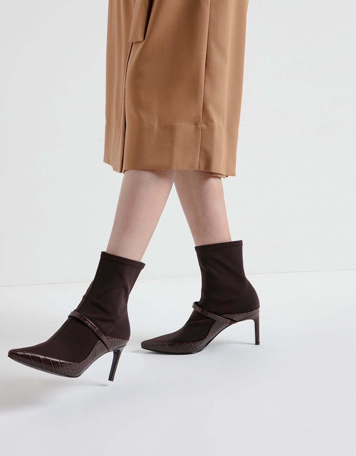 pointed toe sock boots