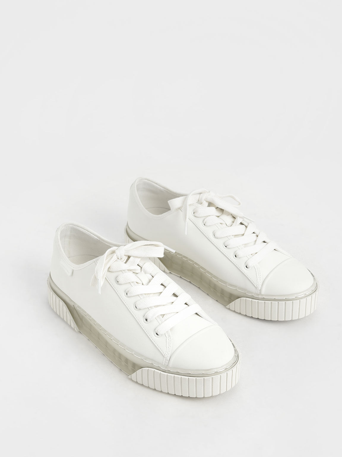Purpose Collection 2021: Platform Sneakers, White, hi-res
