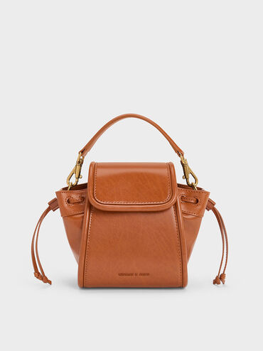 Mini Ashby Top Handle Bag, Tan, hi-res