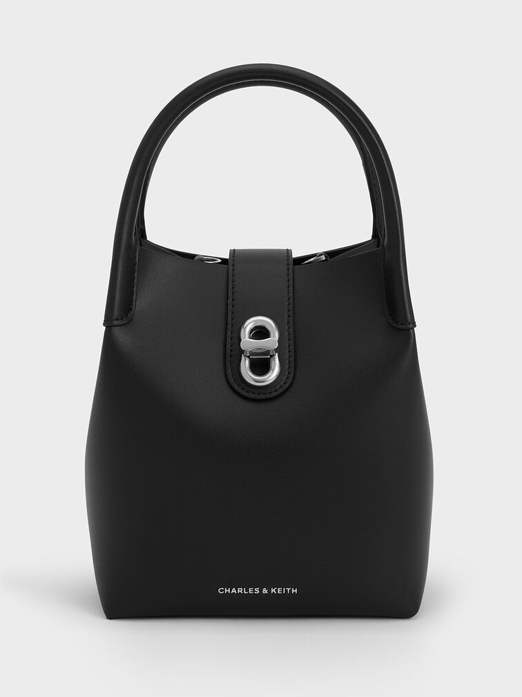 Aubrielle Bucket Bag, Noir, hi-res