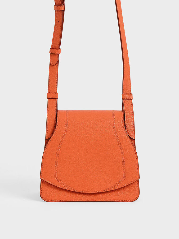 Small Crossbody Bag, Orange, hi-res