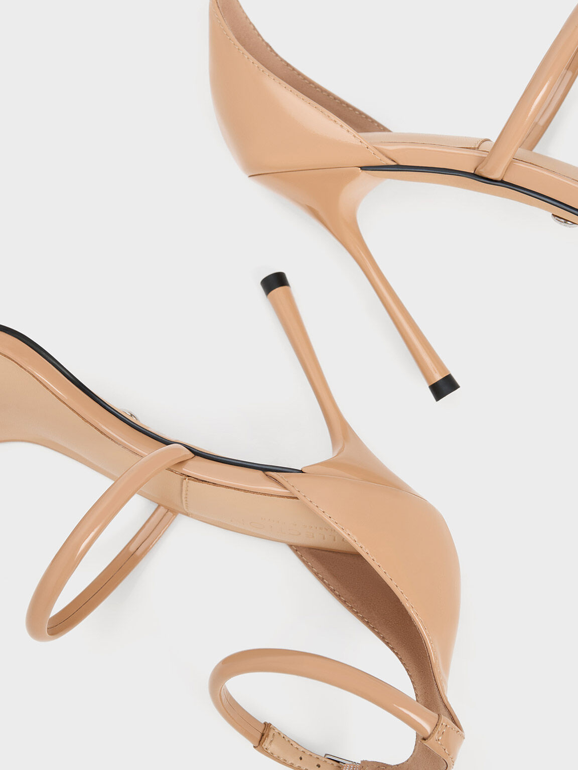 Charlotte Russe Metallic Triple Strap Dress Sandals | Rose gold sandal heels,  Gold strappy heels, Rose gold metallic shoes
