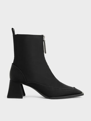The Anniversary Series: Rylee Recycled Nylon Ankle Boots​, Black, hi-res