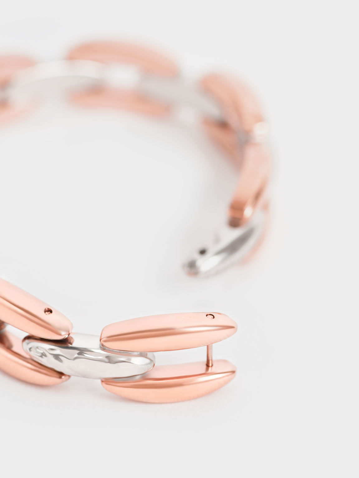 Chain-Link Cuff Bracelet, Multi, hi-res