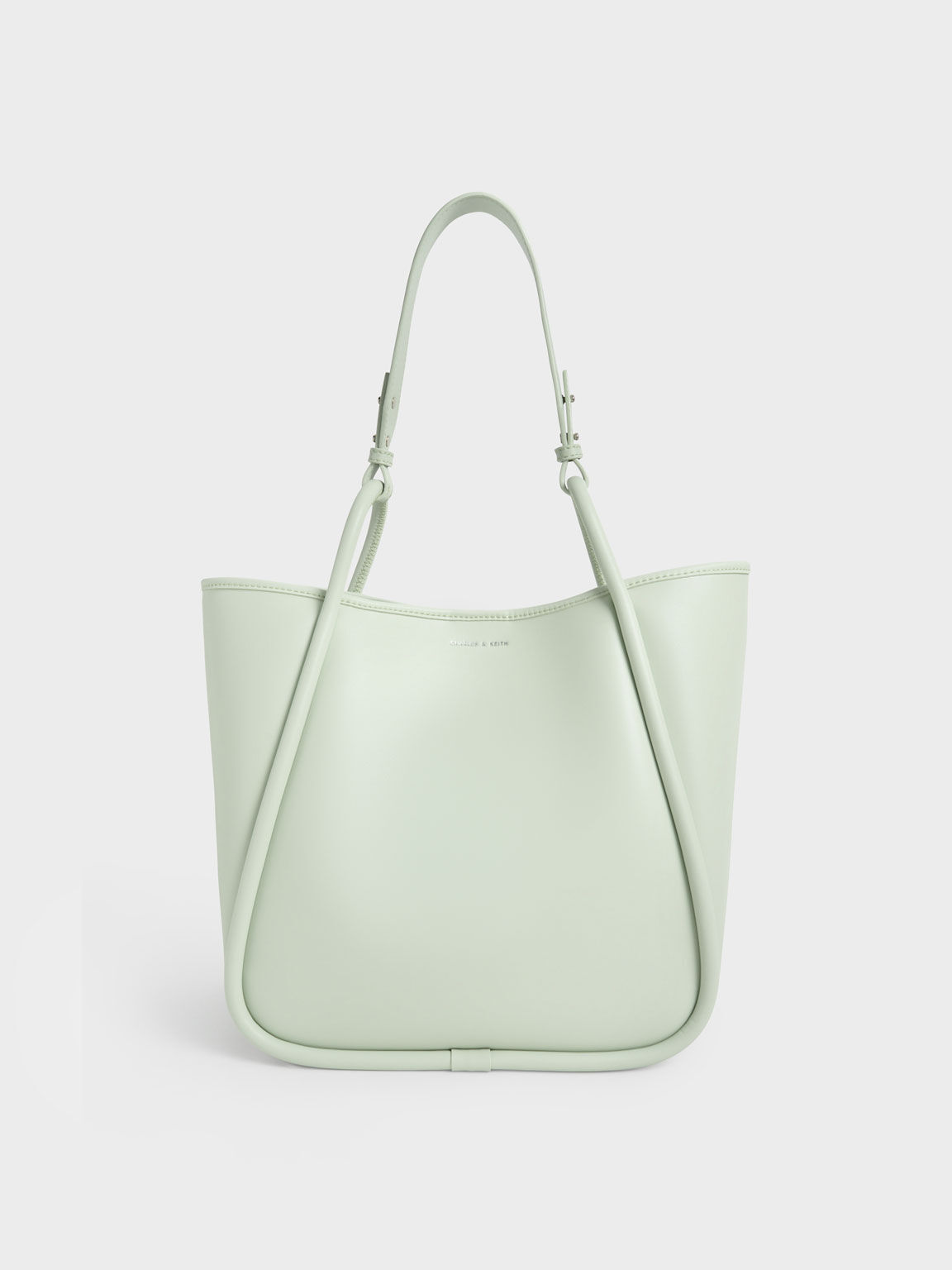 Large Slouchy Tote Bag, Mint Green, hi-res