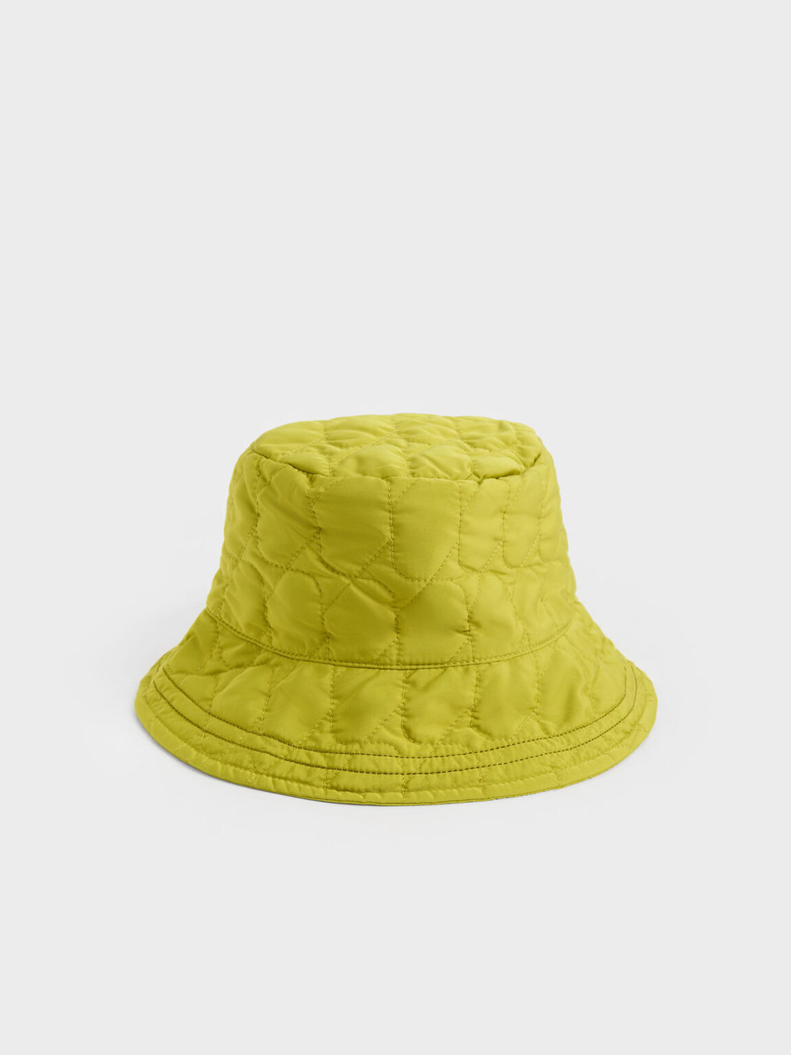 Nylon Textured Bucket Hat, Lime, hi-res