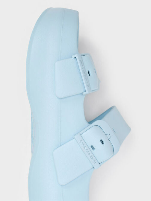 Sandales sport à double lanière Bunsy, Bleu, hi-res