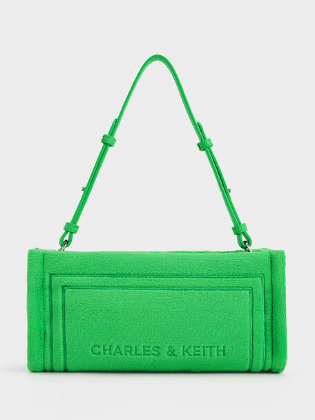 Bolso Loey texturizado, Verde, hi-res