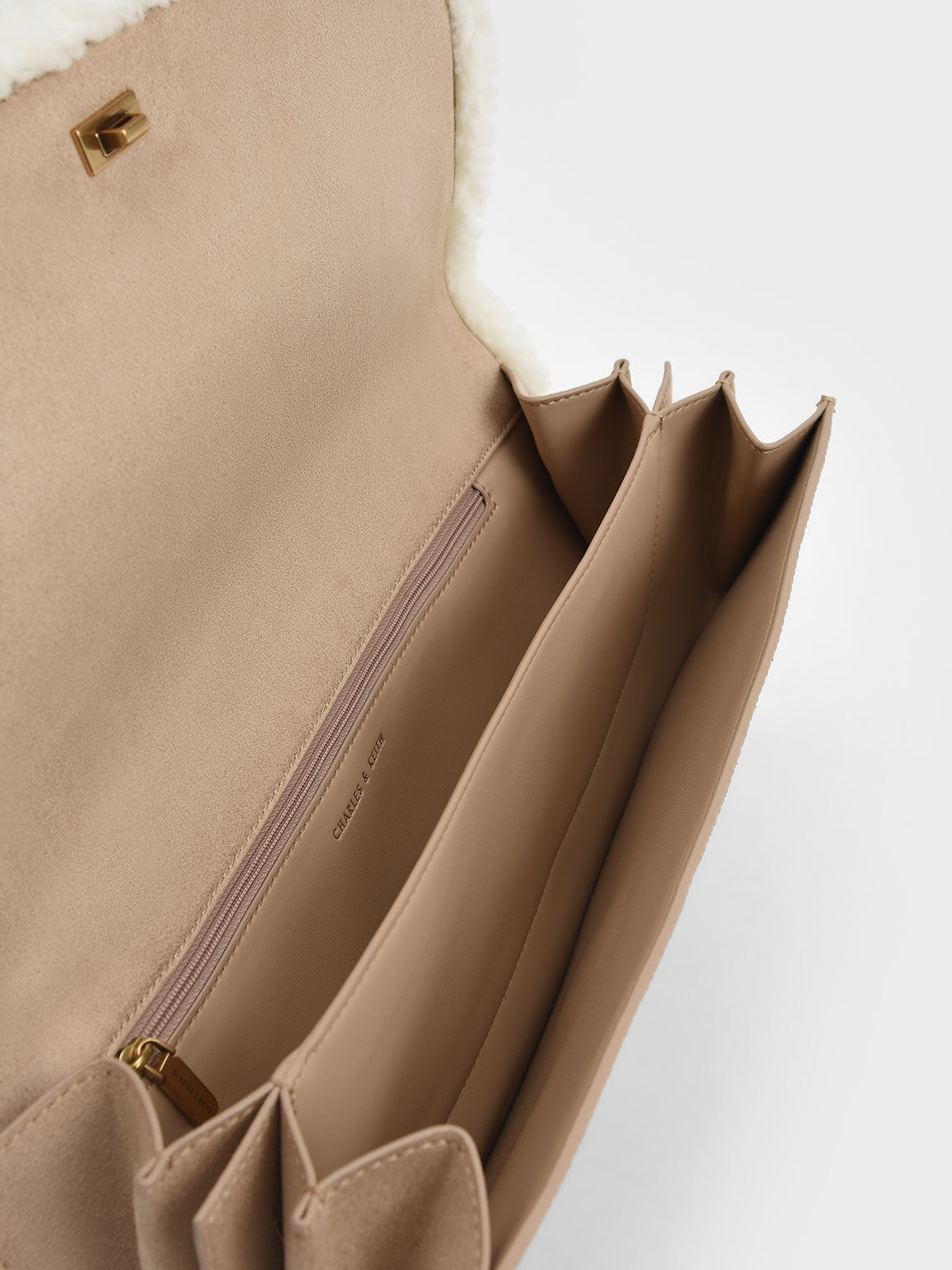Single Handle Textured Baguette Bag, Multi, hi-res