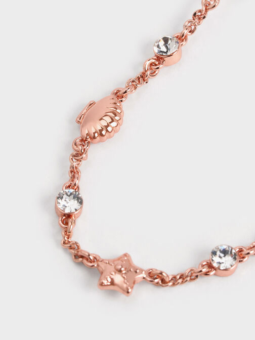 Oceana Crystal Bracelet, Rose Gold, hi-res