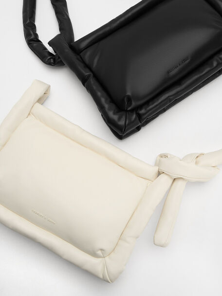 Errya Puffy Crossbody Bag, Cream, hi-res