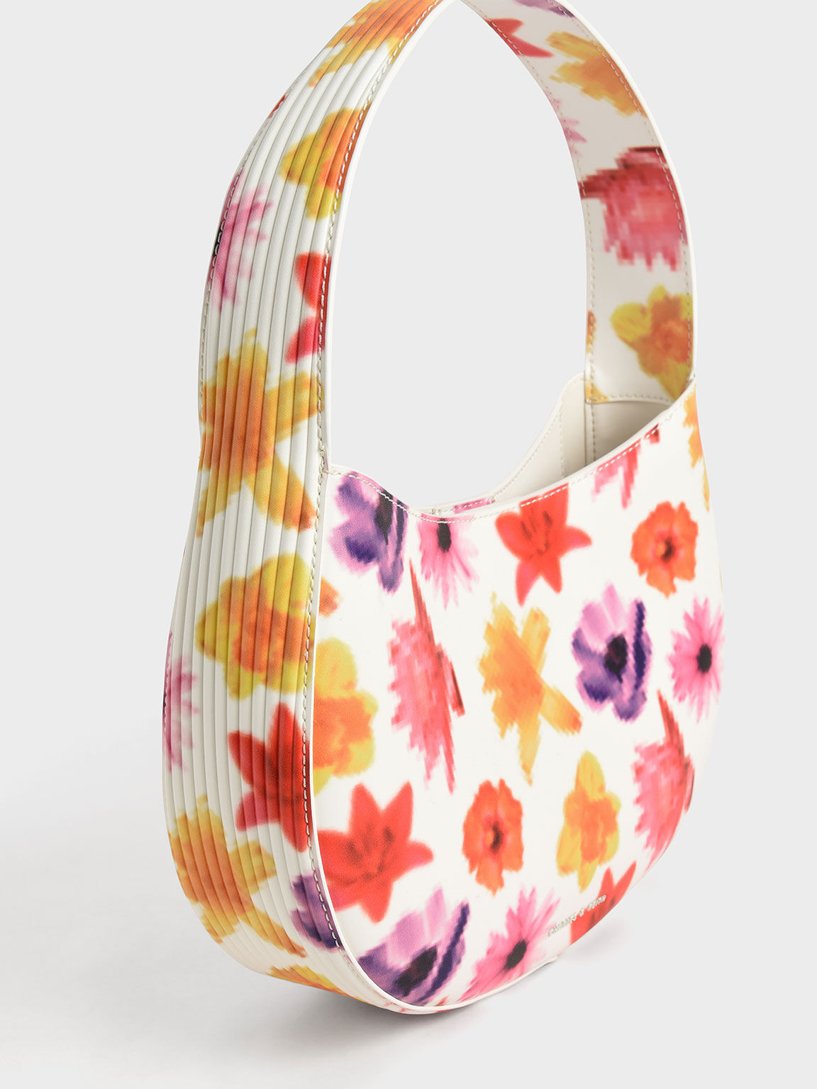 Coda Floral-Print Top Handle Hobo Bag, Multi, hi-res