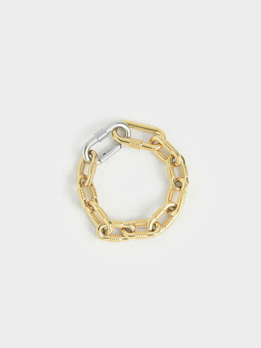 Chain Link Bracelet, Multicolor, hi-res