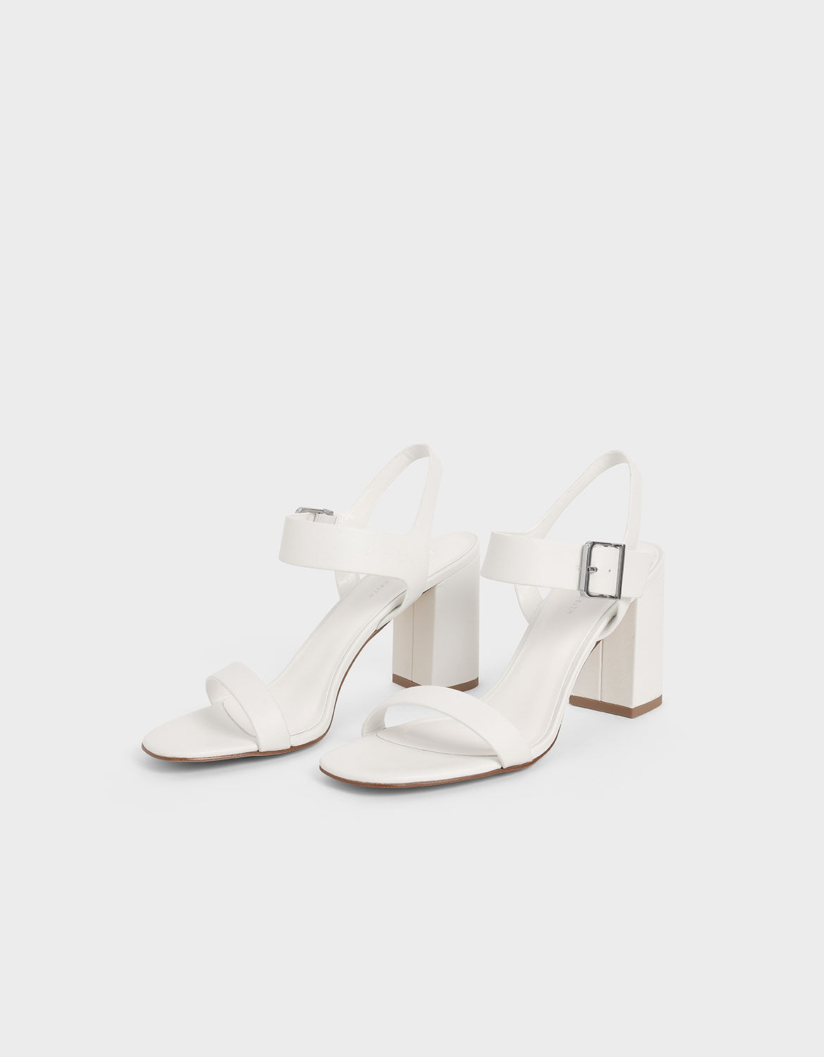 white block heels cheap