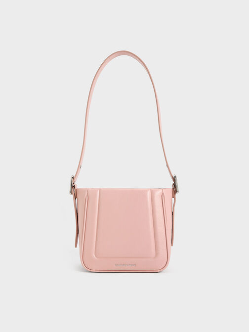 Petra Boxy Bucket Bag, Pink, hi-res