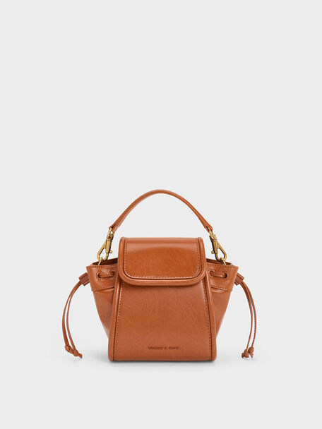 Mini Ashby Top Handle Bag, Tan, hi-res