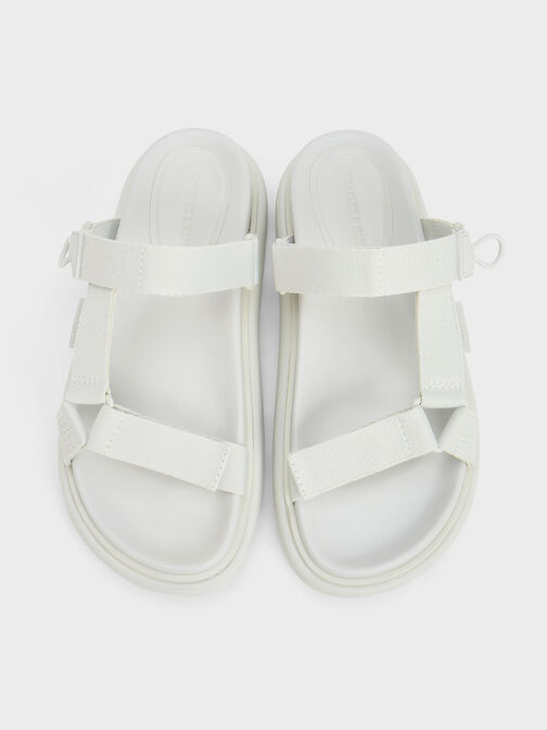 Maisie Sports Sandals, White, hi-res