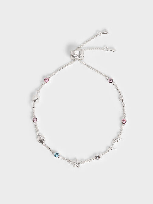 Oceana Crystal Bracelet, Silver, hi-res