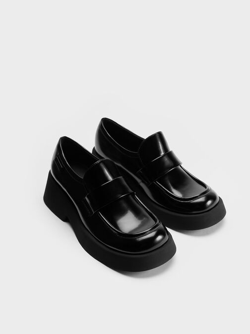 Giselle Strap Chunky Loafers, Black Box, hi-res