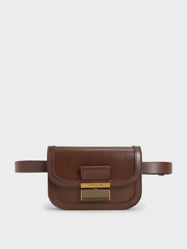 Charlot Belt Bag, Dark Brown, hi-res