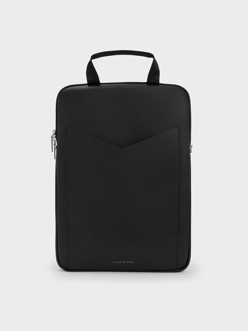 Gaia Laptop Bag, Noir, hi-res