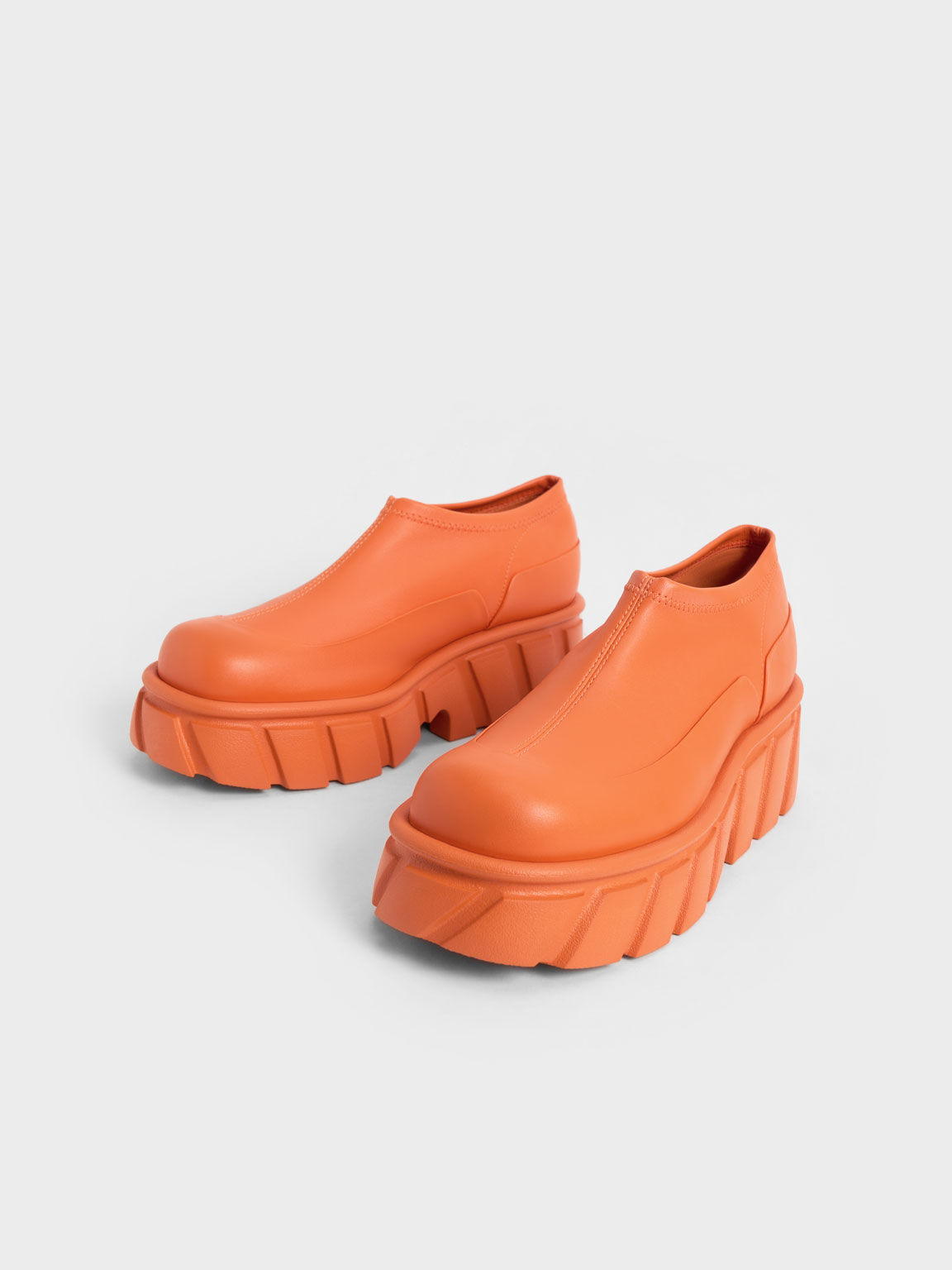 Aberdeen Slip-On Sneakers, Orange, hi-res