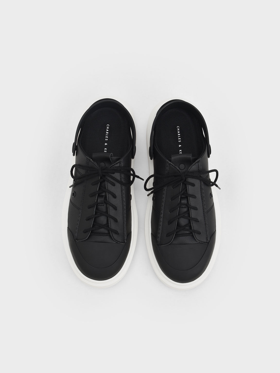 Hart Slingback Platform Sneaker Mules, Black, hi-res