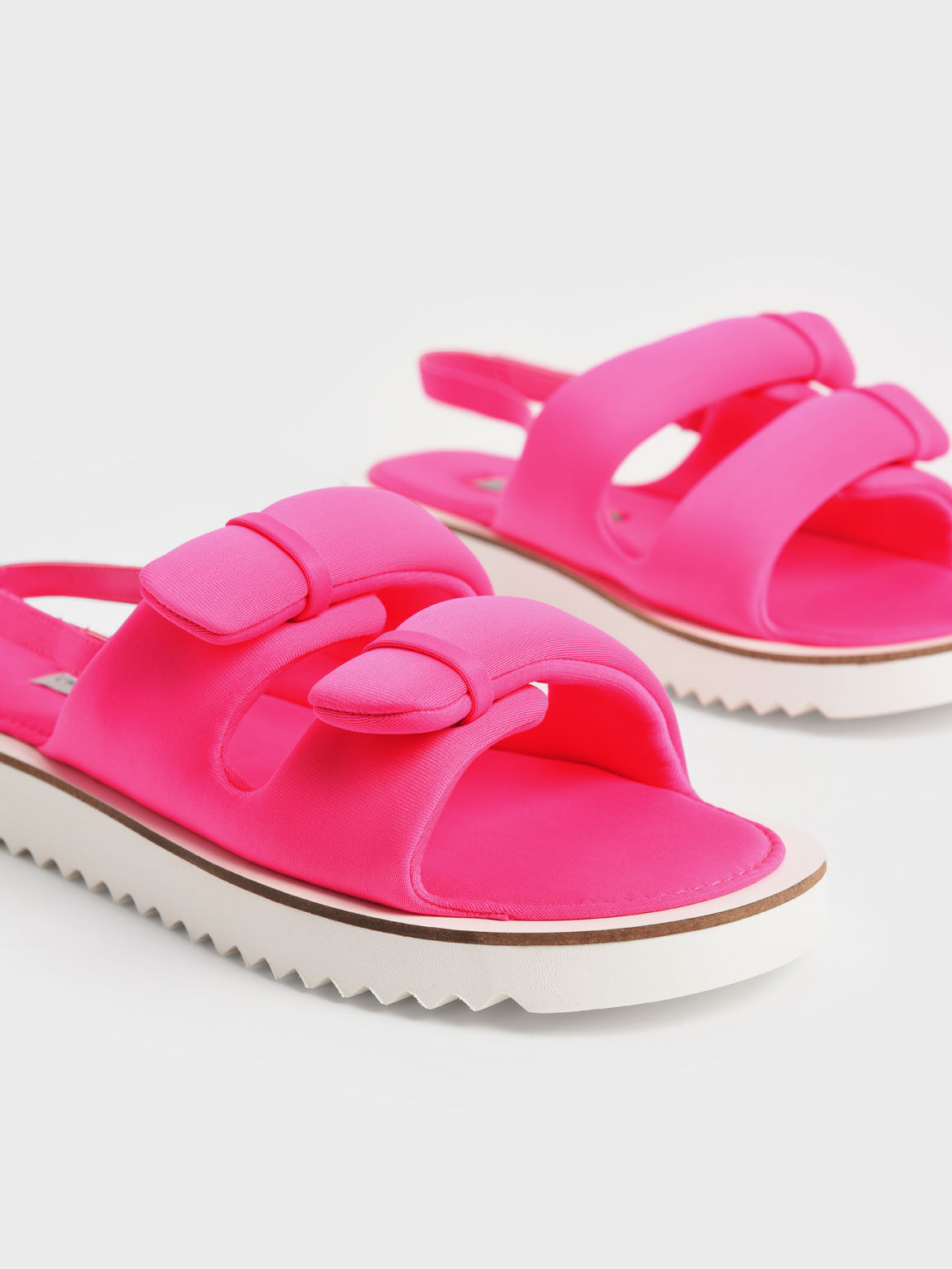 Recycled Polyester Sports Sandals, Fuchsia, hi-res