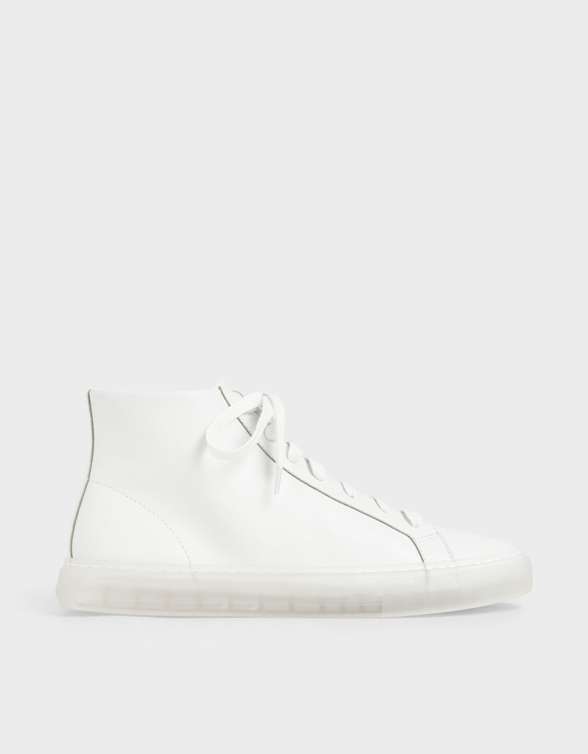 white high sole sneakers