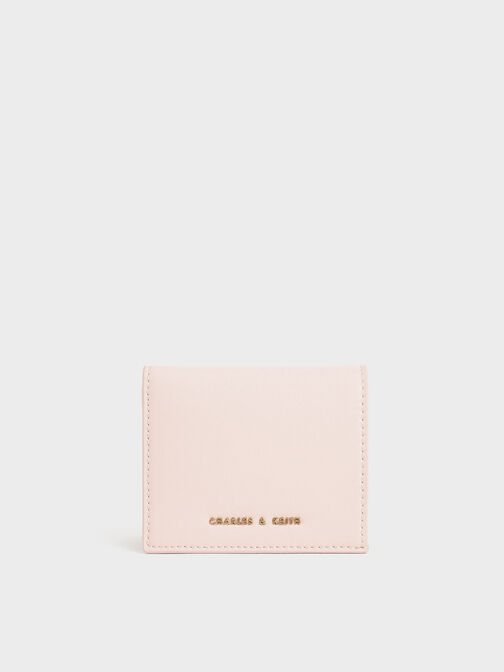Zip Around Short Wallet, Light Pink, hi-res