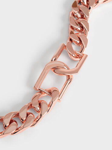 Bracelet chaîne Gabine, Or Rose, hi-res