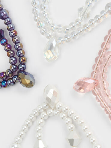 Bracelets à perles multiples Luxem, Perle, hi-res