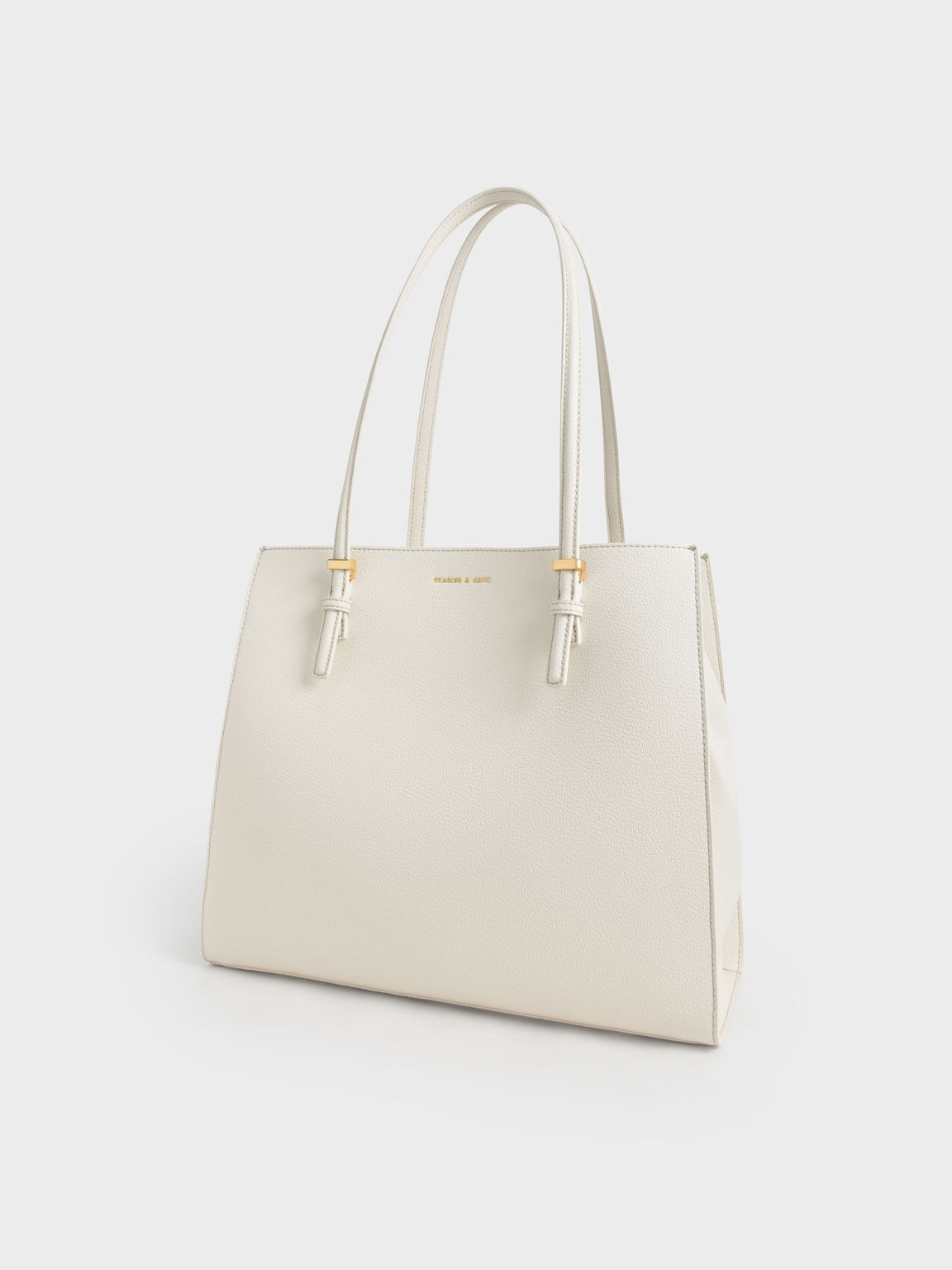 Large Double Handle Tote Bag, Cream, hi-res