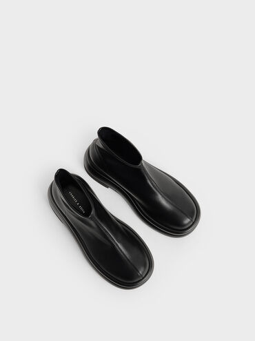 Nola Slip-On Ankle Boots​, Black, hi-res