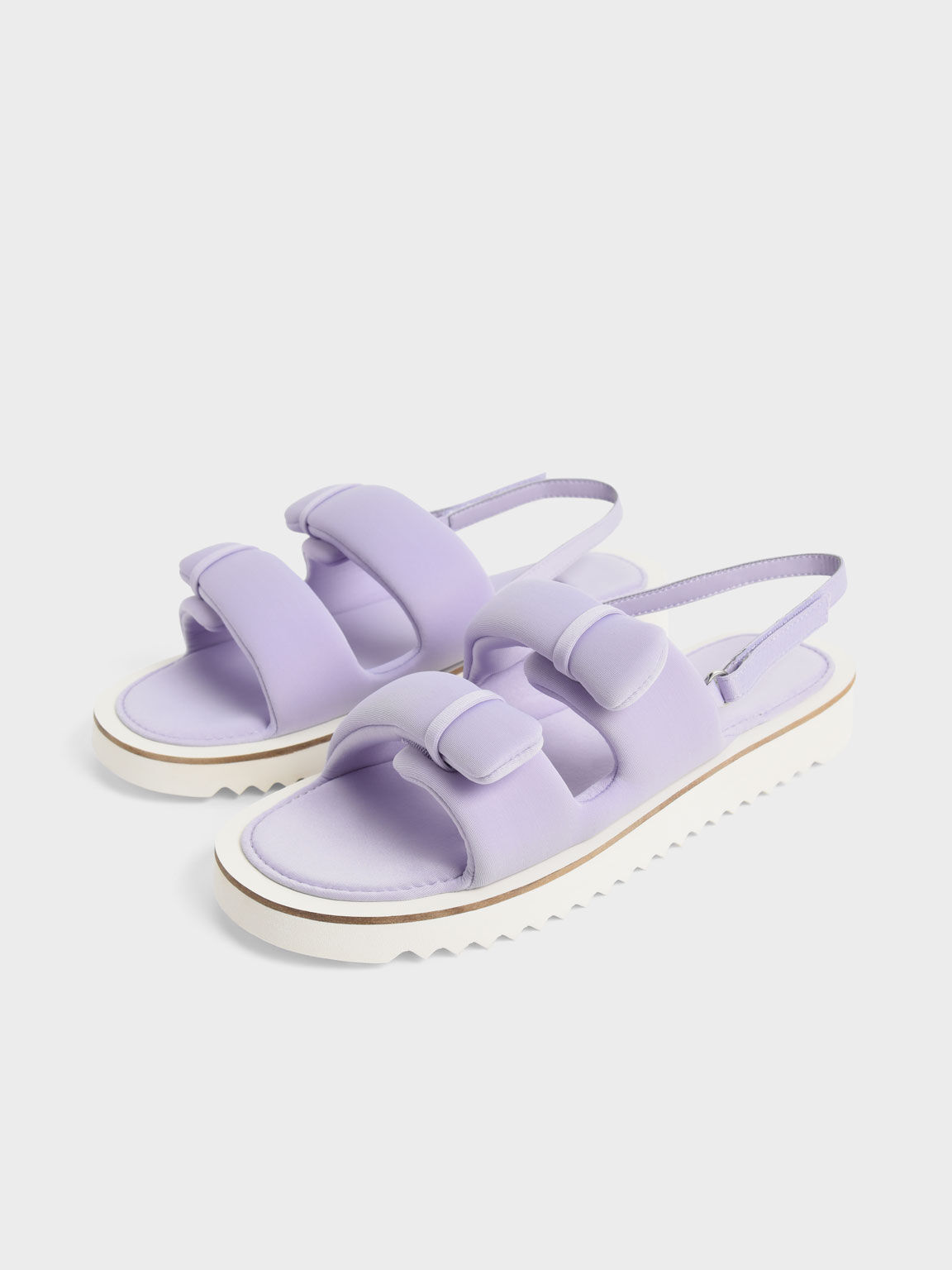 Recycled Polyester Sports Sandals, Lilac, hi-res