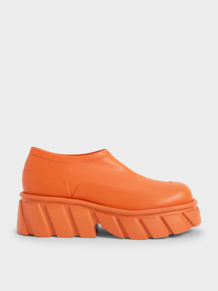 Zapatillas sin cordones Aberdeen, Naranja, hi-res