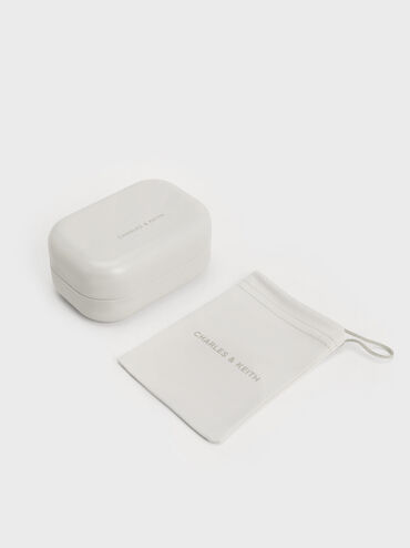 Brea Foldable Aviator Sunglasses, Chestnut Brown, hi-res