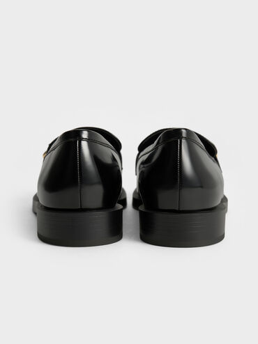Marley Metallic-Accent Loafers, Black Box, hi-res