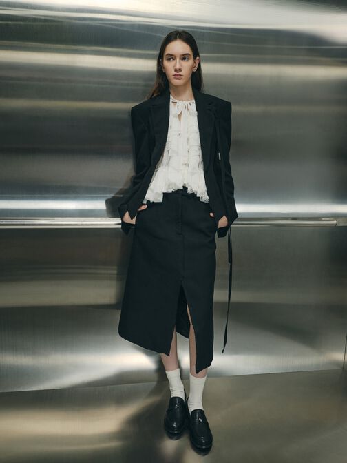 Griselda Loafers, Black, hi-res