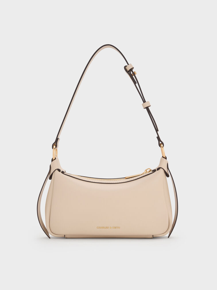 Calla Mini-Schultertasche, Hafer, hi-res