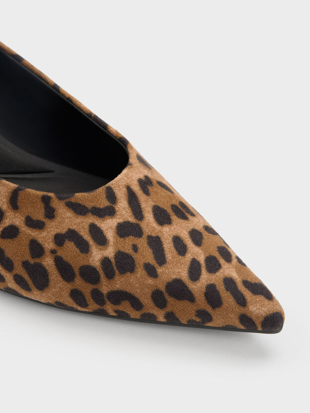 Emelia Kitten-Heels mit Leopardenmuster, Nat&uuml;rlicher Animal-Print, hi-res