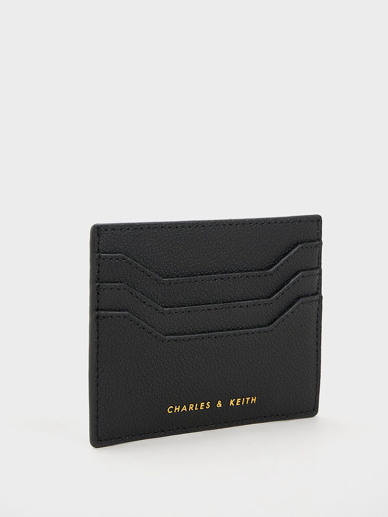 Multi-Slot Card Holder, Schwarz, hi-res