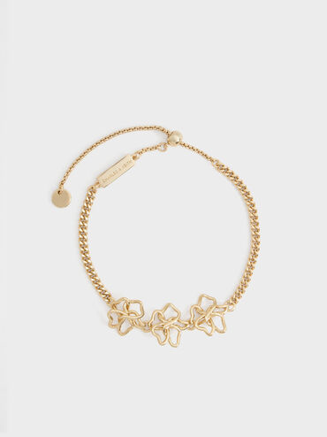 Bracelet fleurs Fernley, Or, hi-res