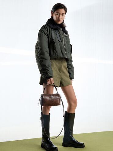 Borsa Noane con manico superiore, Distressed Coffee, hi-res