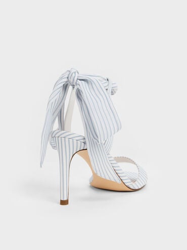 Eliana Striped Tie-Around Heels, Multi, hi-res