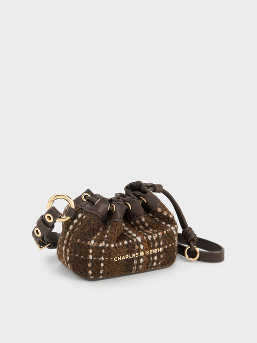 Lillith Checkered Micro Pouch, Multi, hi-res